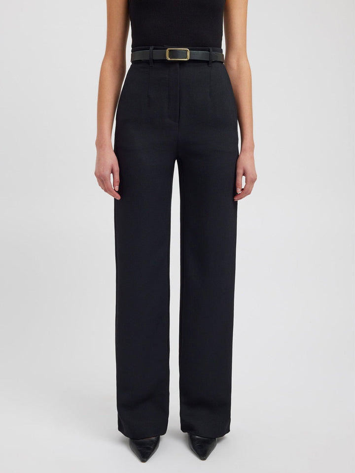 Pantalons Droits à Poches Style Habillé Décontracté