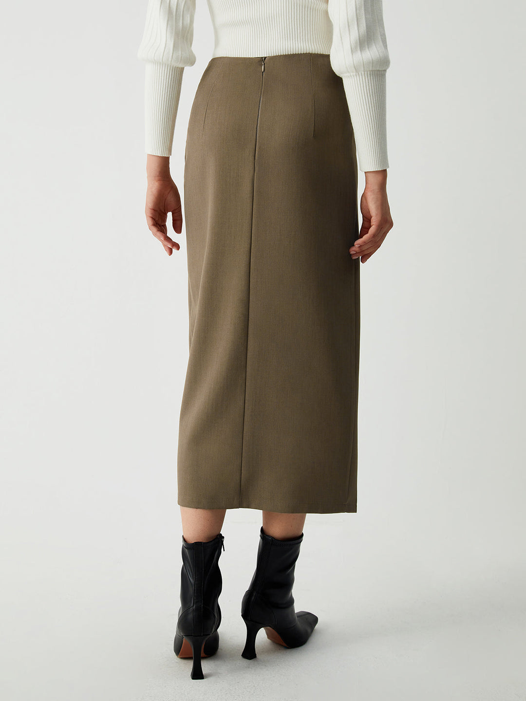 Jupe Midi Maple à Fentes