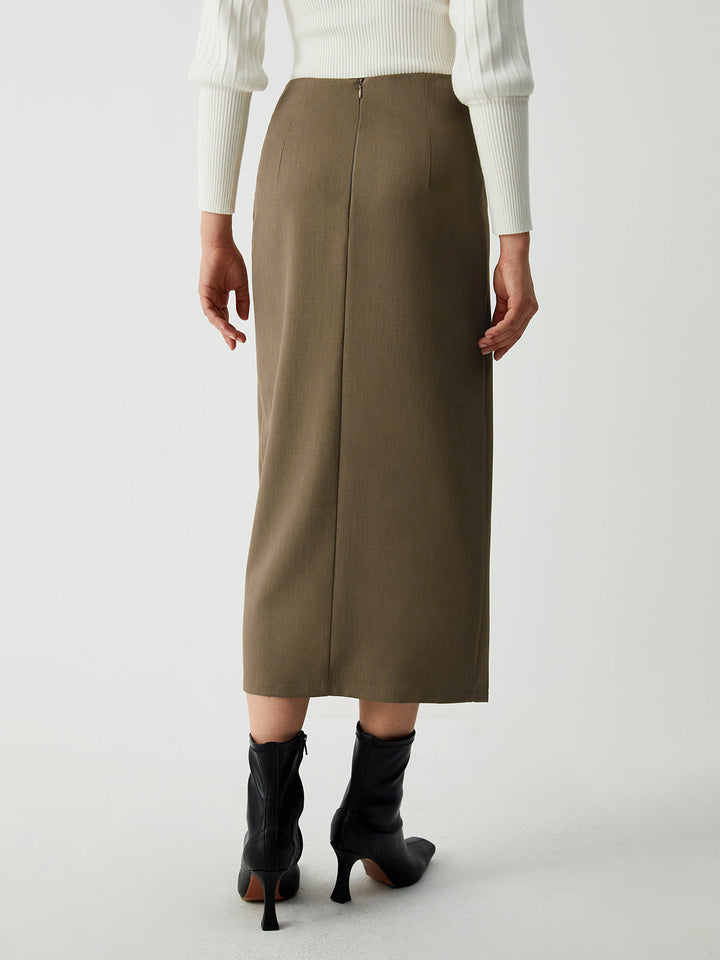Jupe Midi Maple à Fentes