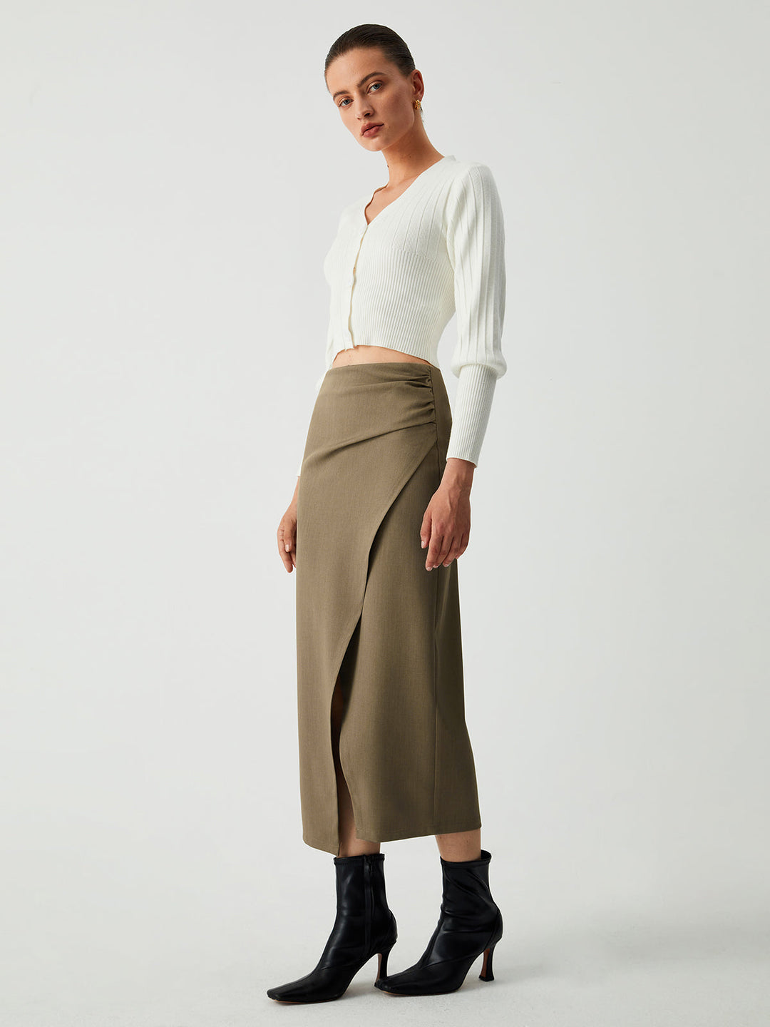 Jupe Midi Maple à Fentes