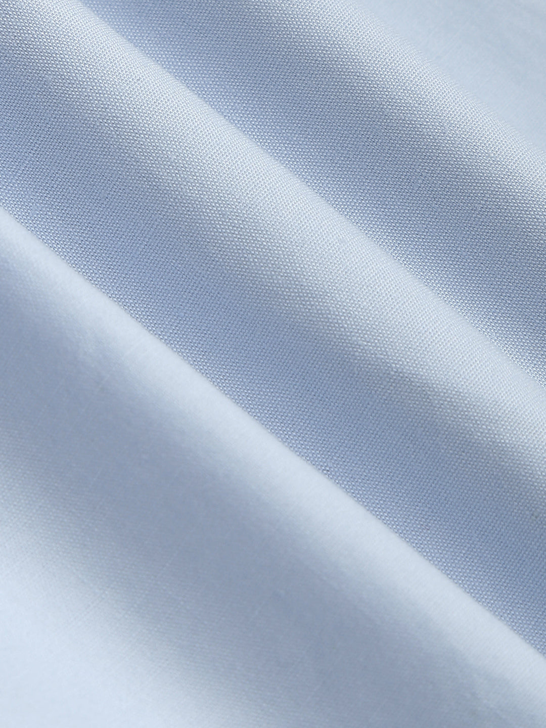 Chemise Courte Bébé Bleu Col Ouvert Double Épaisseur