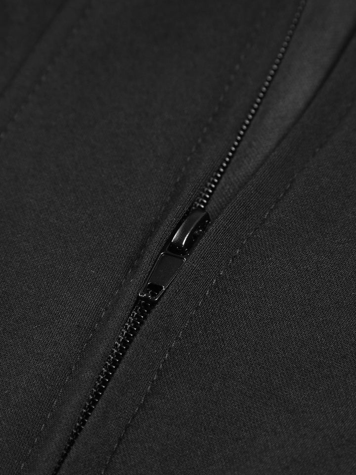 Corset à détails zippés