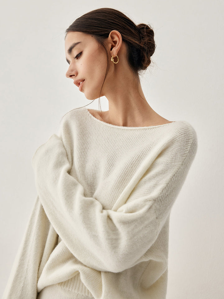 Ensemble Jupe Deux Pièces Pull Oversize