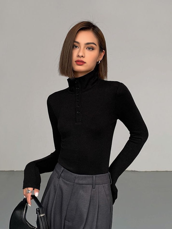 Chemise Manches Longues Boutonnée Slinky