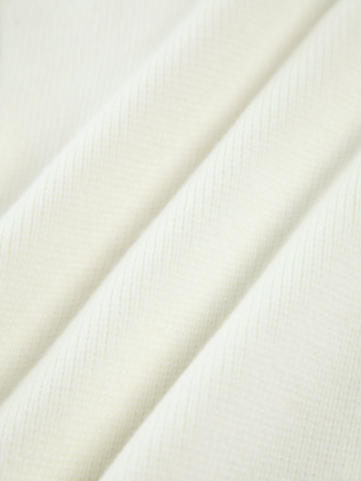 Cardigan à ourlet déchiré avec garniture en perles