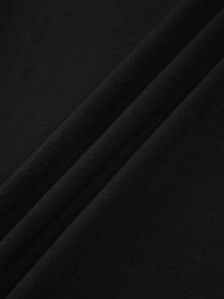 Chemise Manches Longues à Encolure Bardot avec Finitions Contrastées