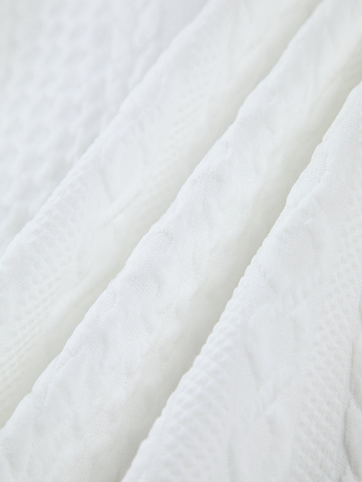 Chemise Oversize en Tricot Câblé