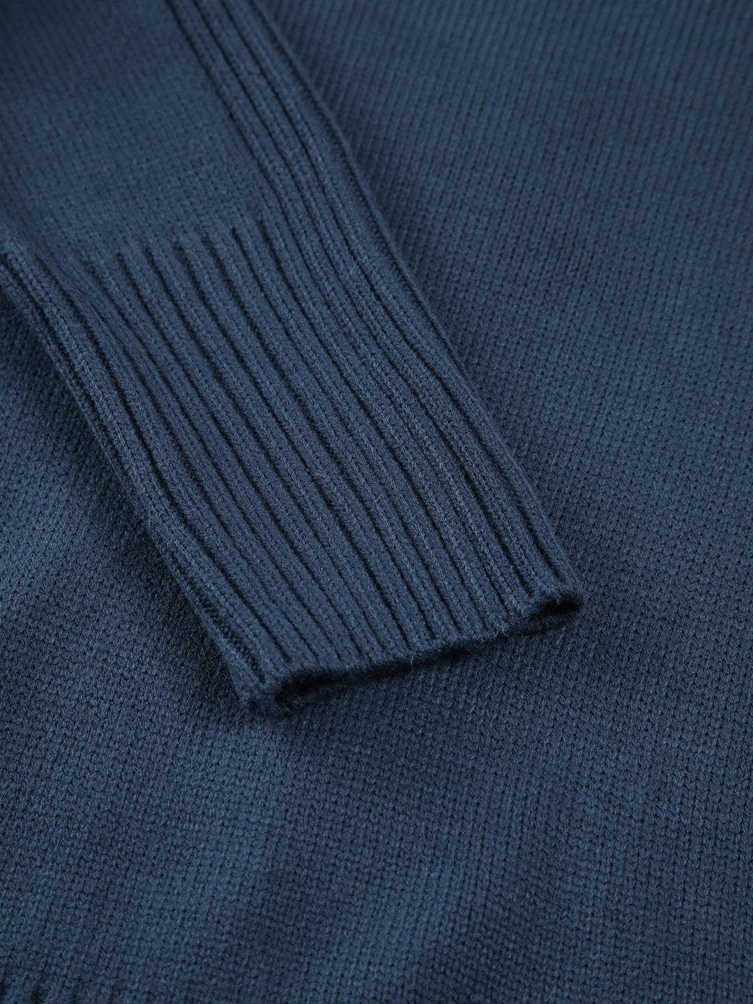 Pull en maille à col haut
