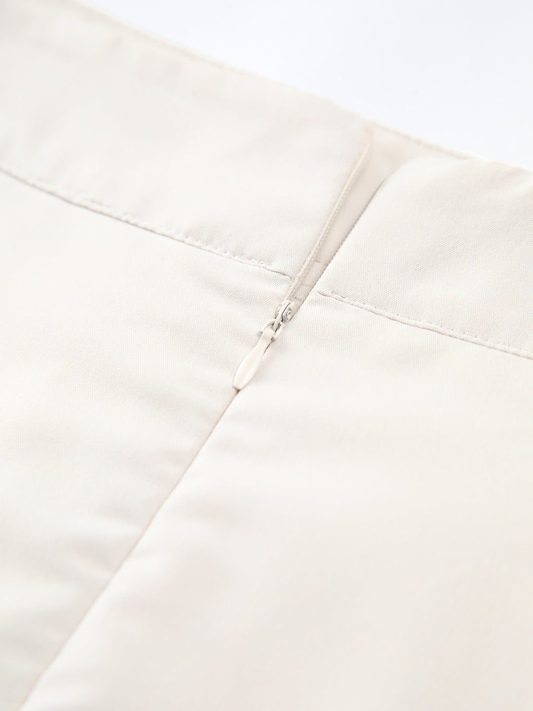 Jupe Midi Plissée Asymétrique Boutonnée Patchwork