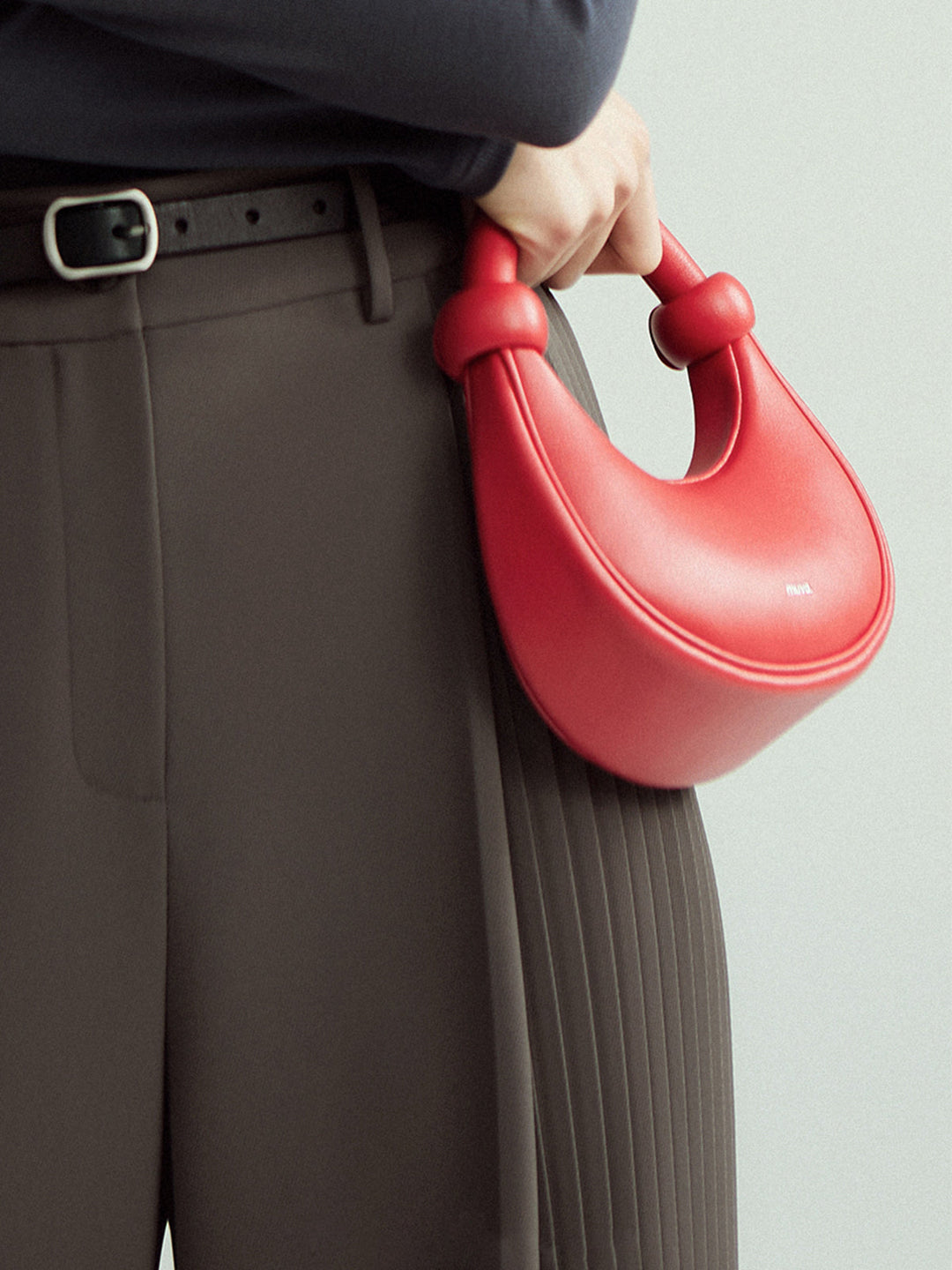 Pantalons Larges Plissés Sans Ceinture