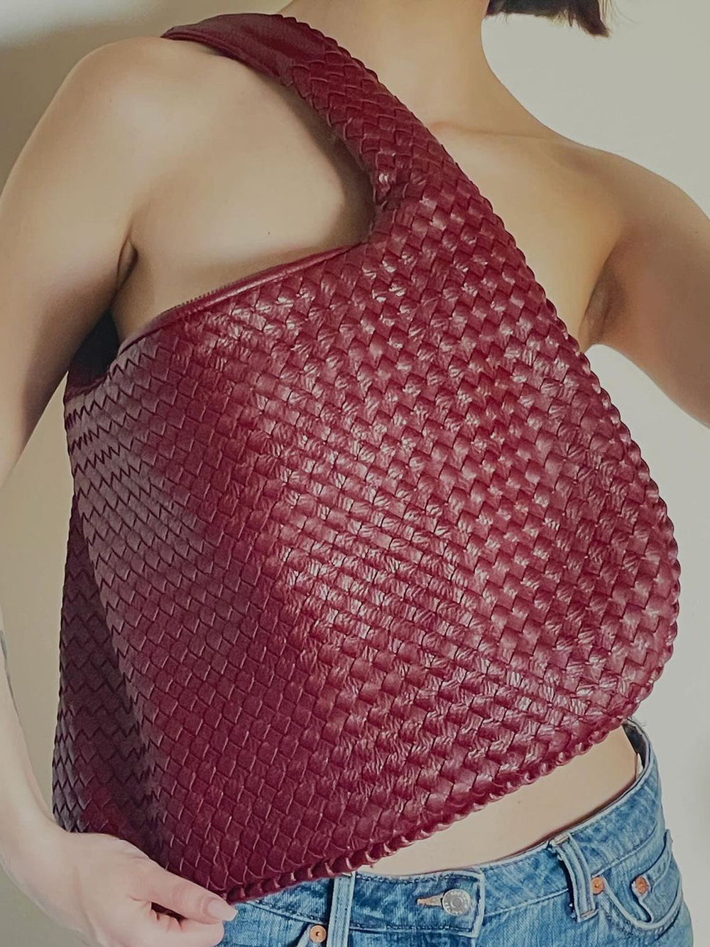Sac Bandoulière Tressé Amour Imprévisible