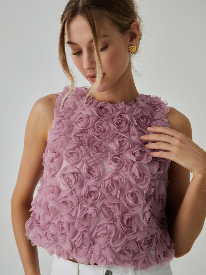 Blouse Fleurie Multi Romantique