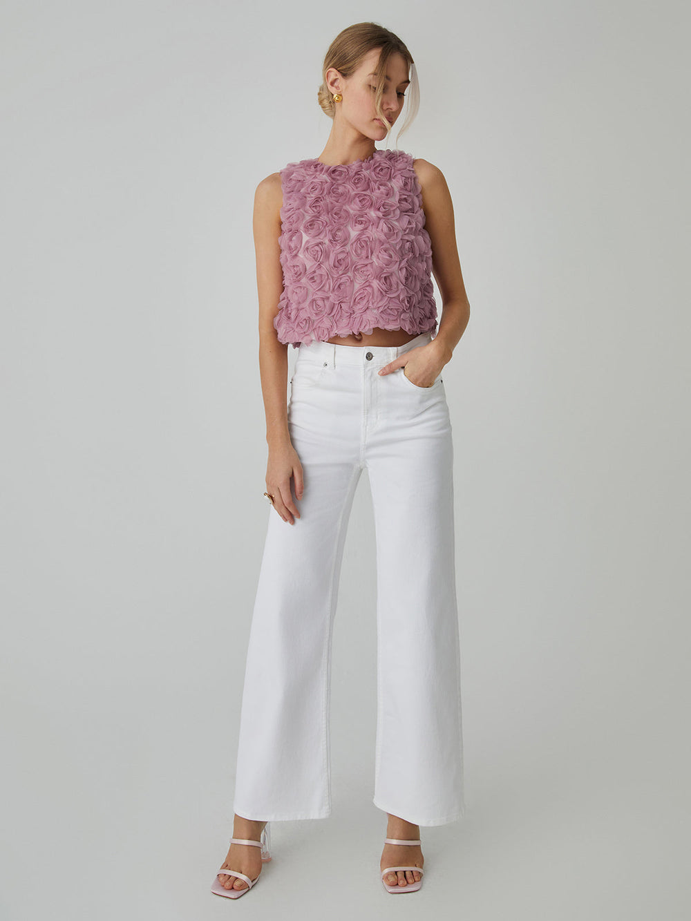 Blouse Fleurie Multi Romantique