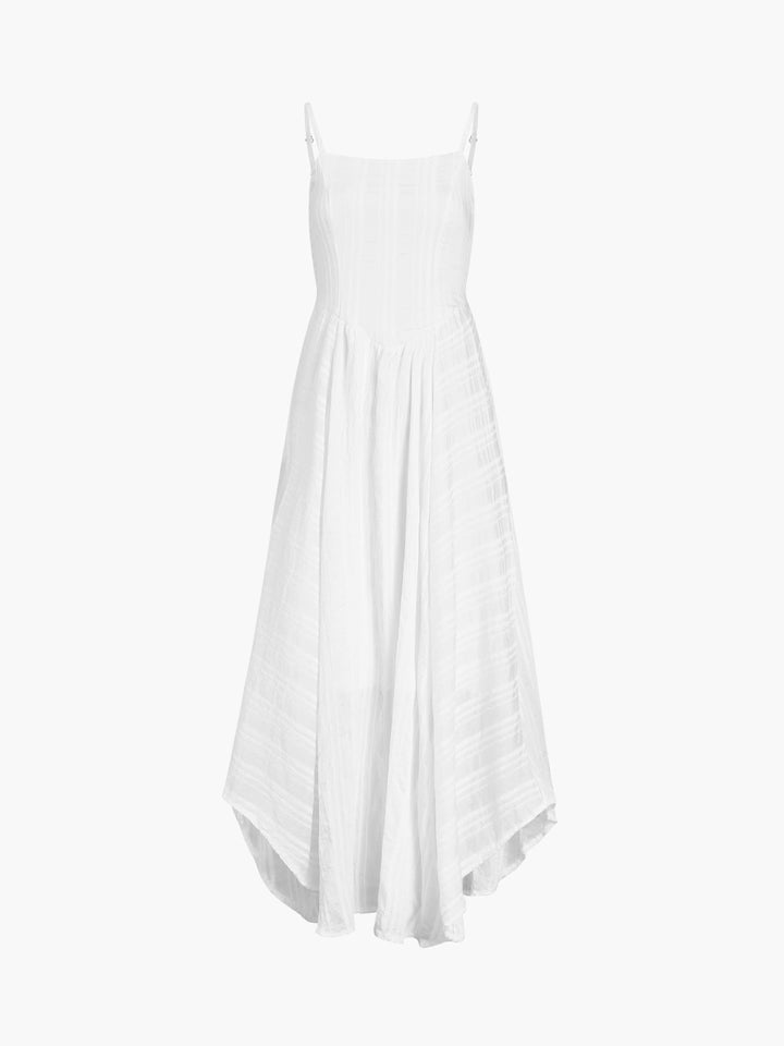 Robe Longue Cami Romantique en Coton