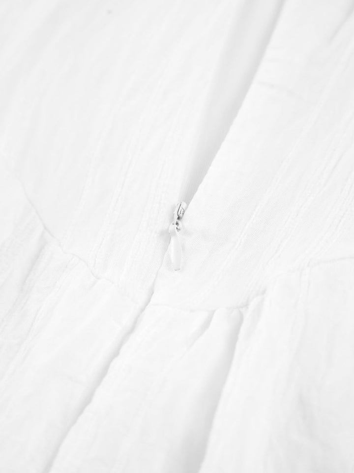 Robe Longue Cami Romantique en Coton