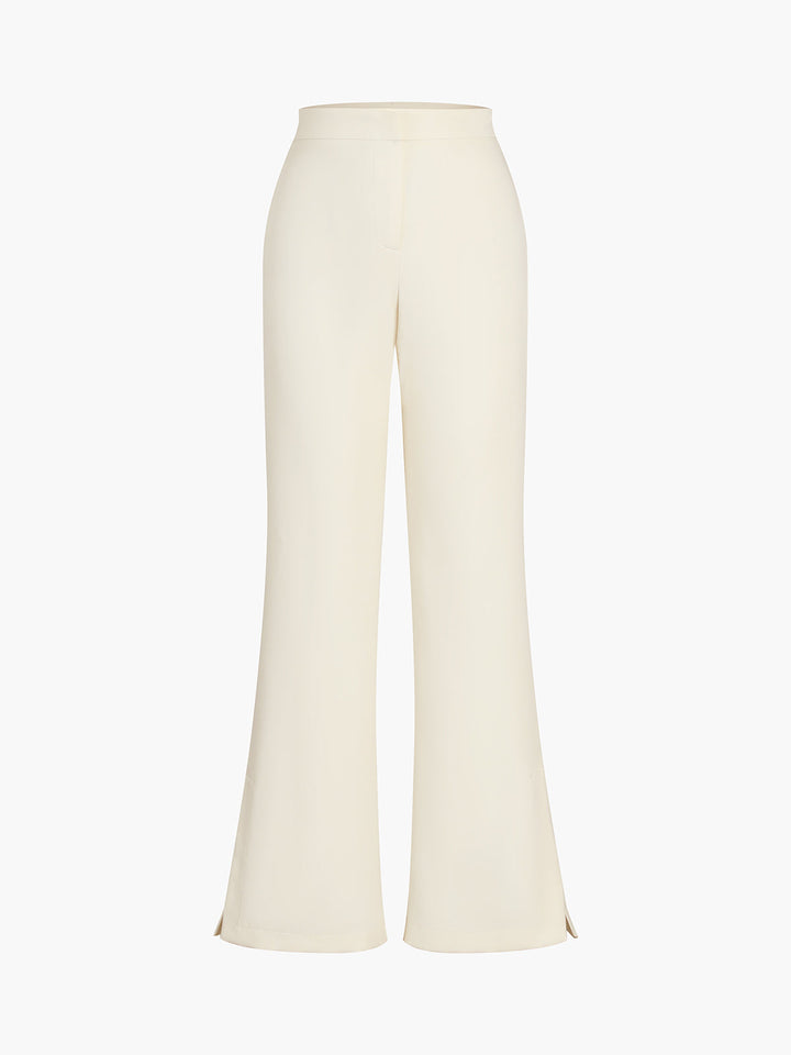 Ensemble Haut Tube Uni et Pantalon Jambe Large
