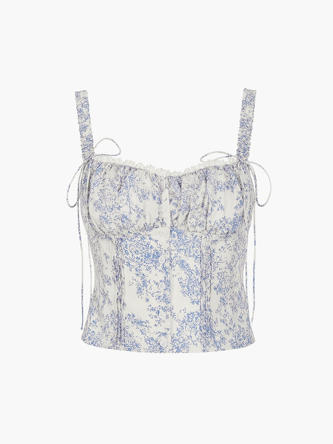 Haut Débardeur Imprimé Floral