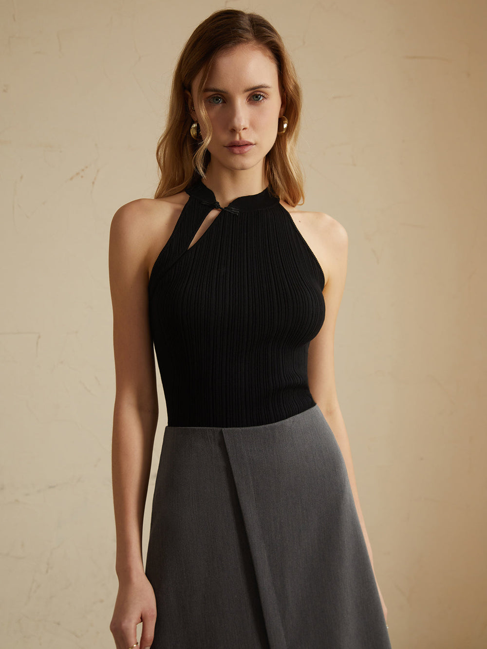 Gilet Bouton Vintage