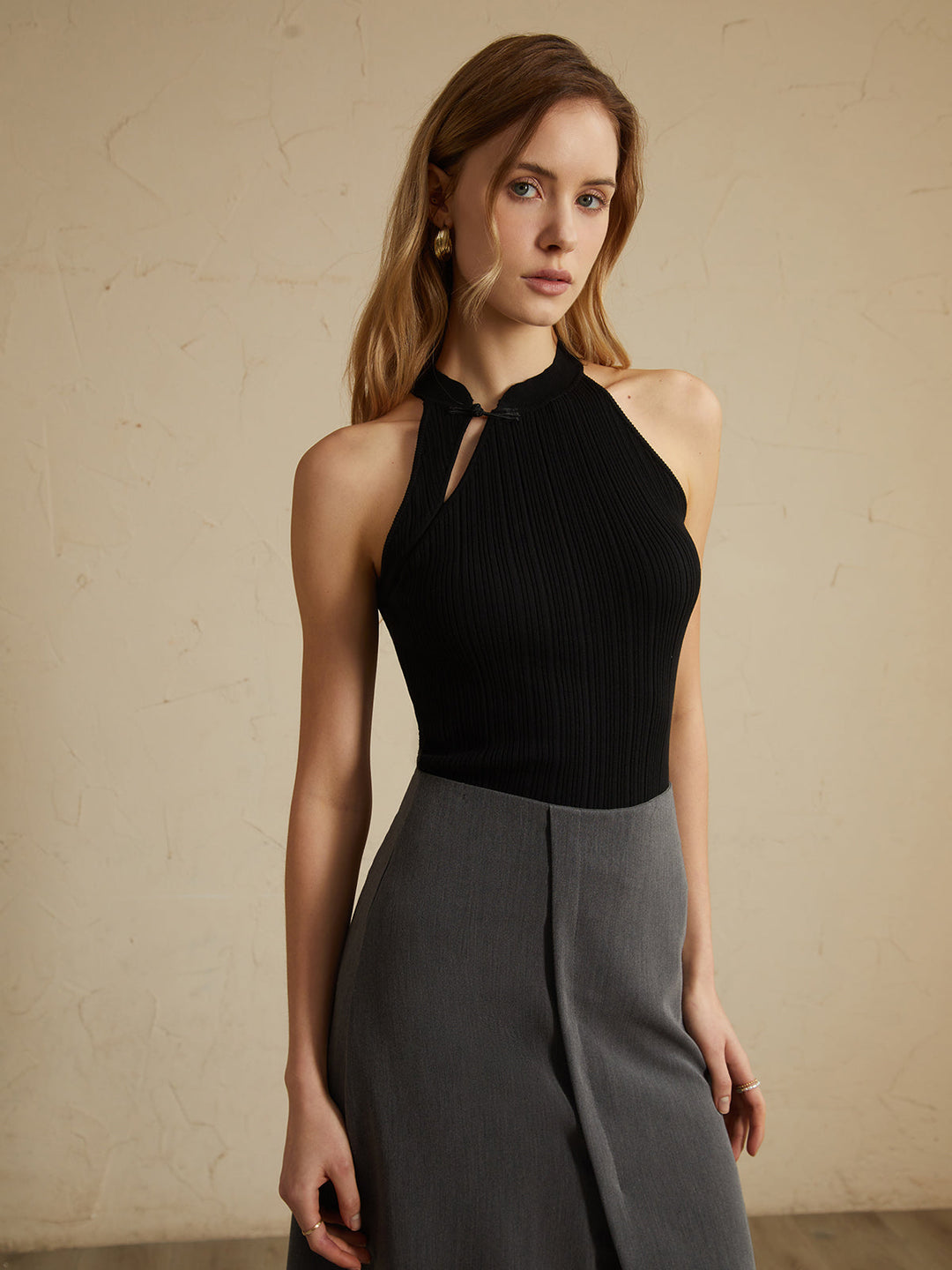 Gilet Bouton Vintage