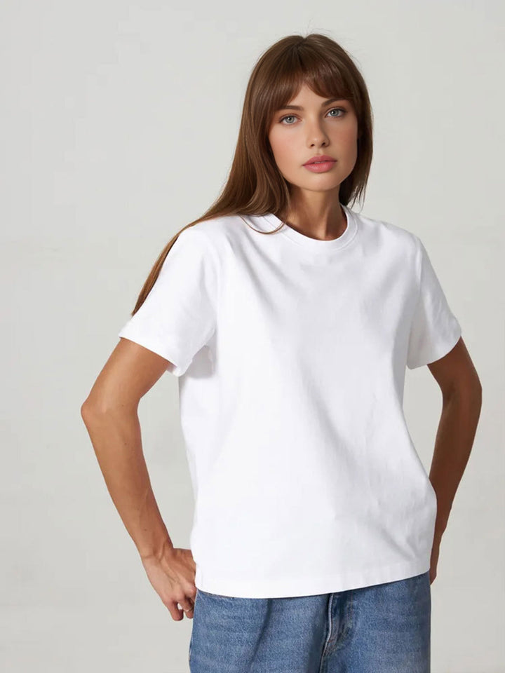 Chemise Unie Pour Tous les Moments