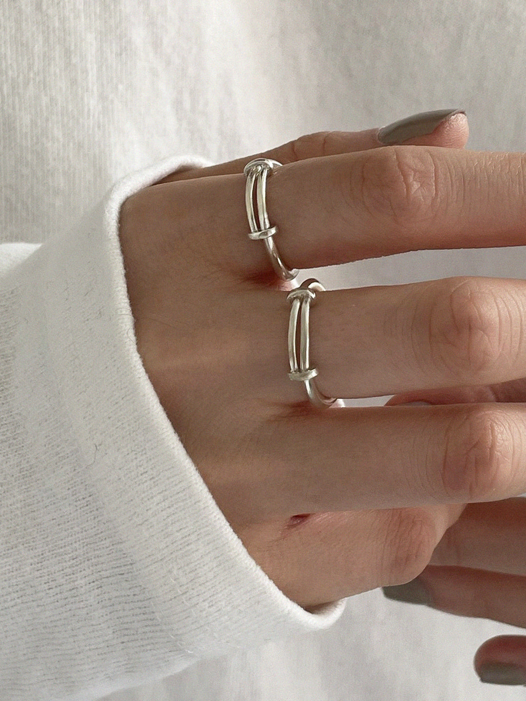 Bague Ajustable Minimaliste