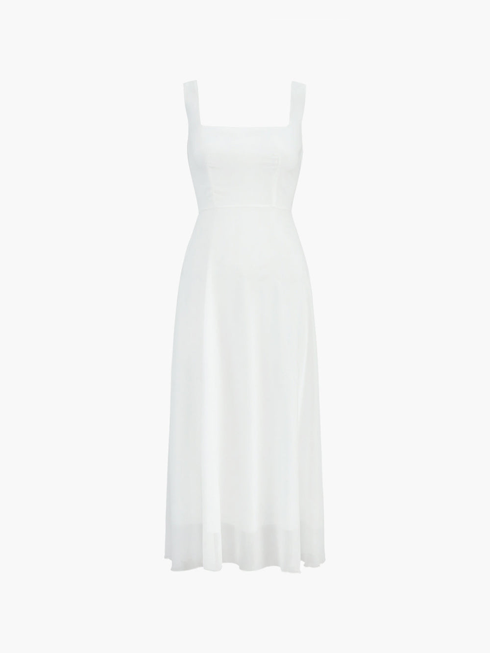 Robe Longue Cami Semi-Transparente