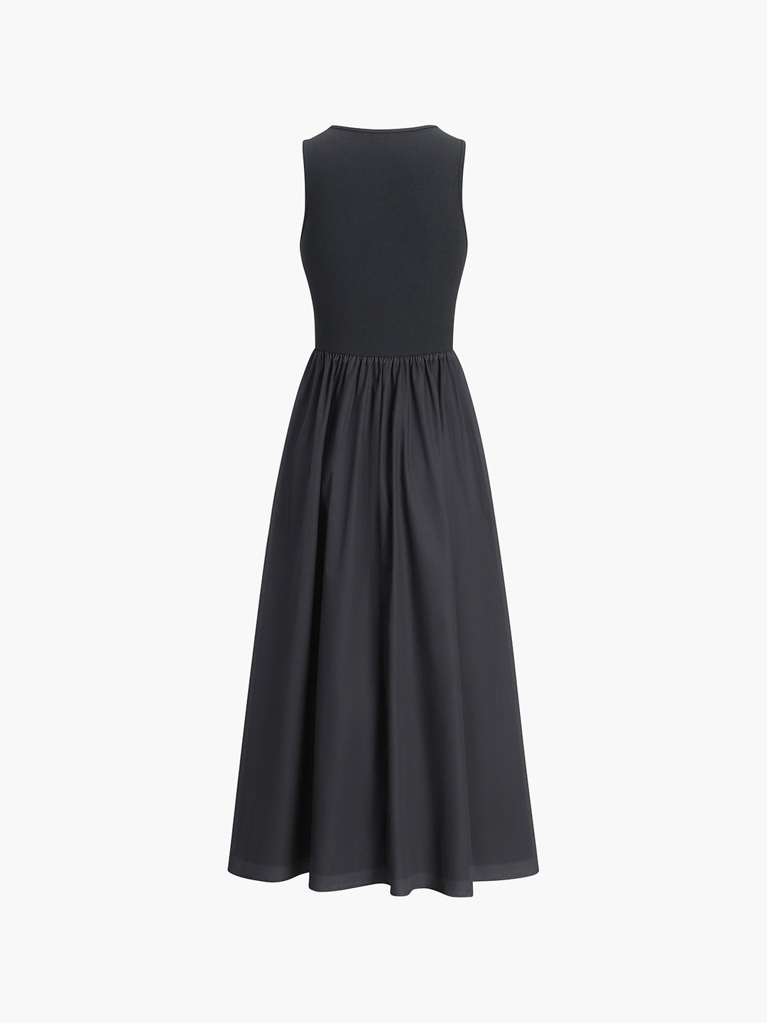 Robe Longue Col Rond Décontracté