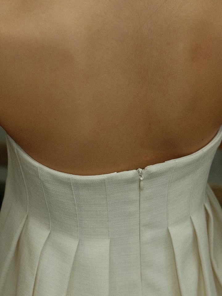 Robe patineuse plissée Rêve Sacré