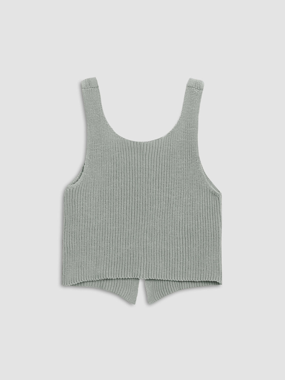 Gilet en maille classique à agrafe et crochet