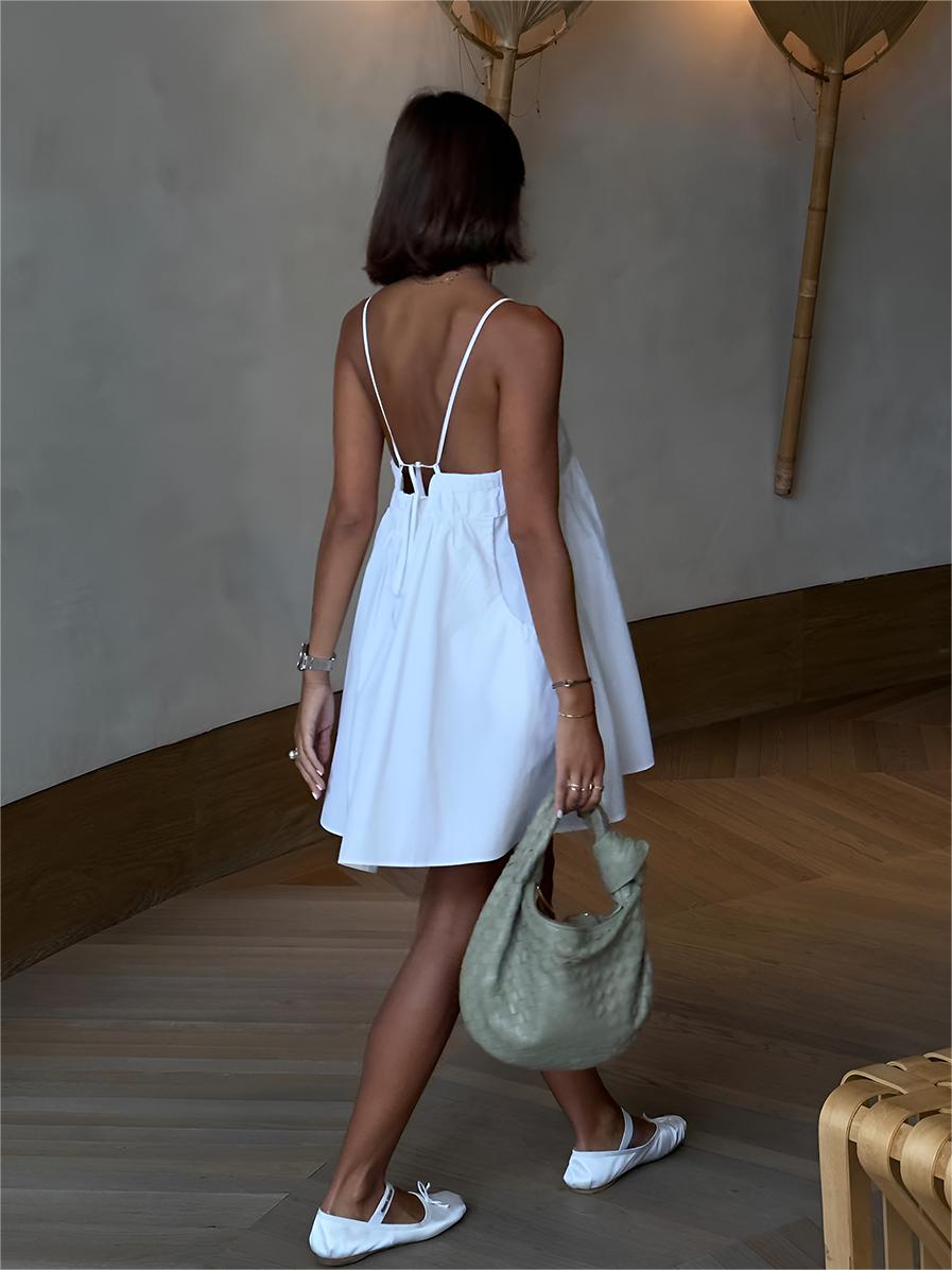 Robe Courte Cami à Cordon Serendipity
