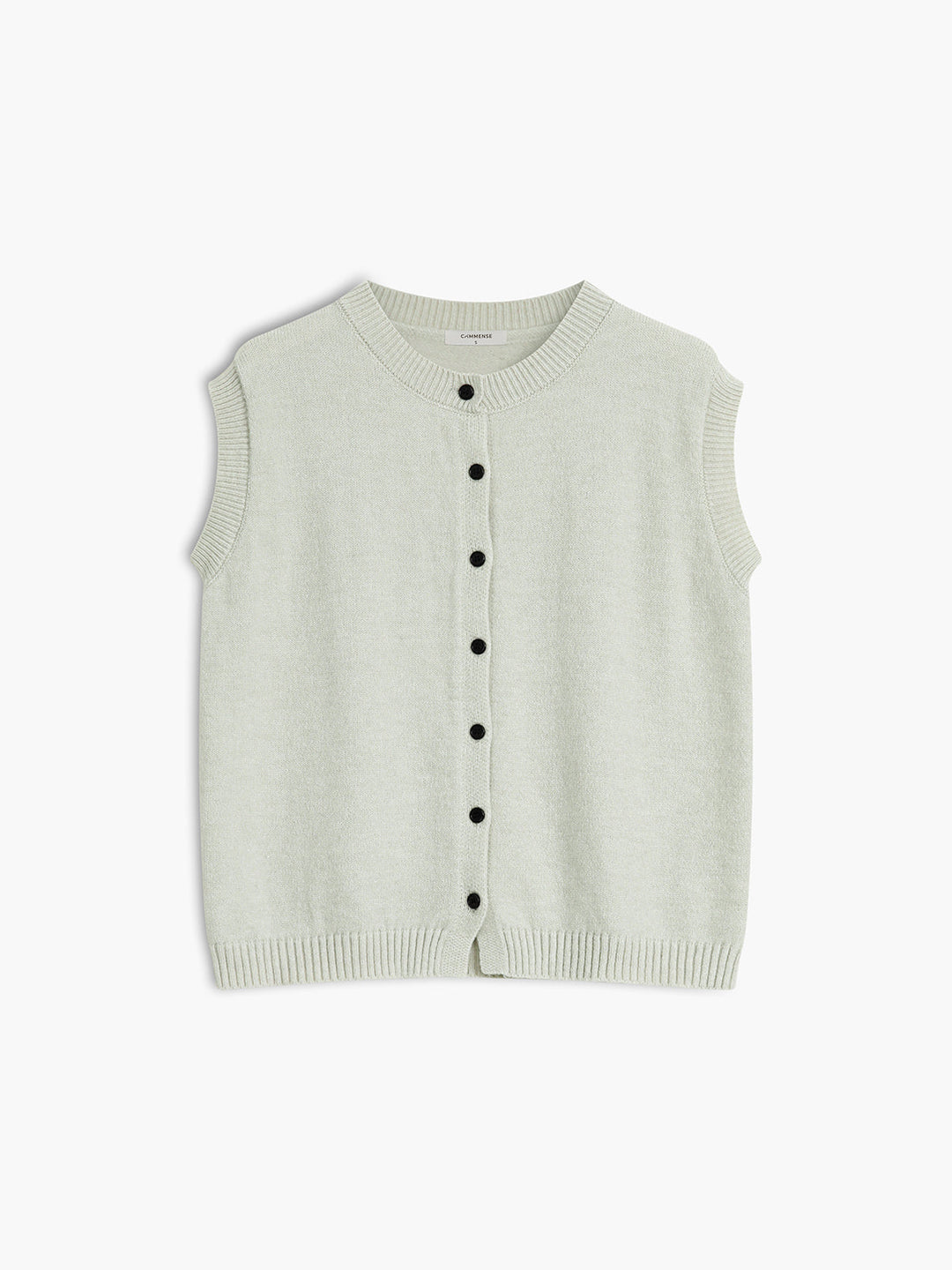 Gilet Boutonné Décontracté