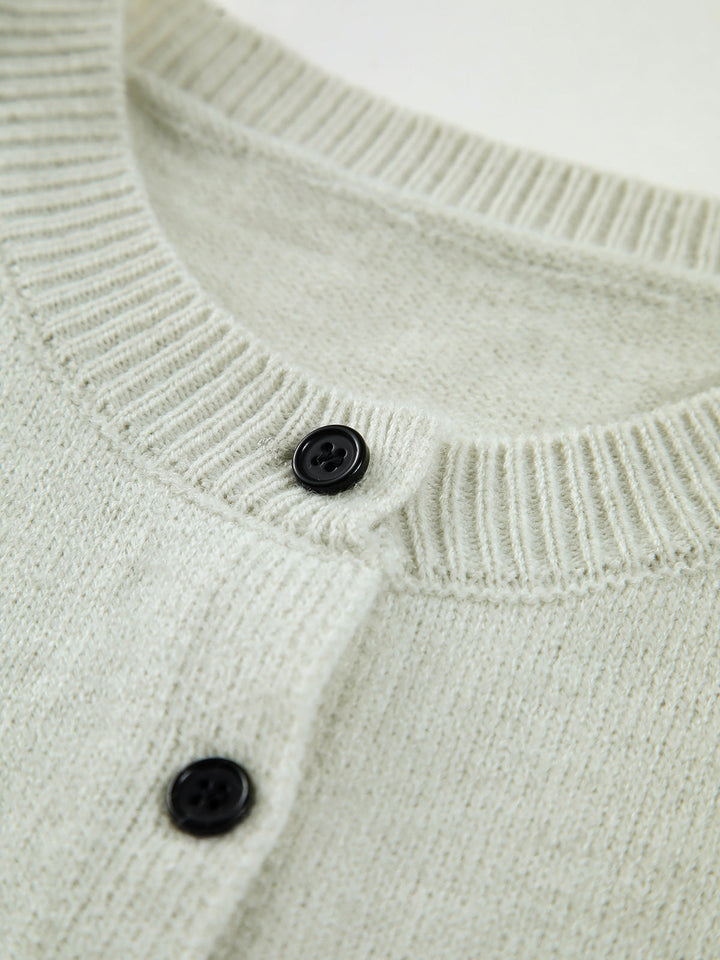 Gilet Boutonné Décontracté