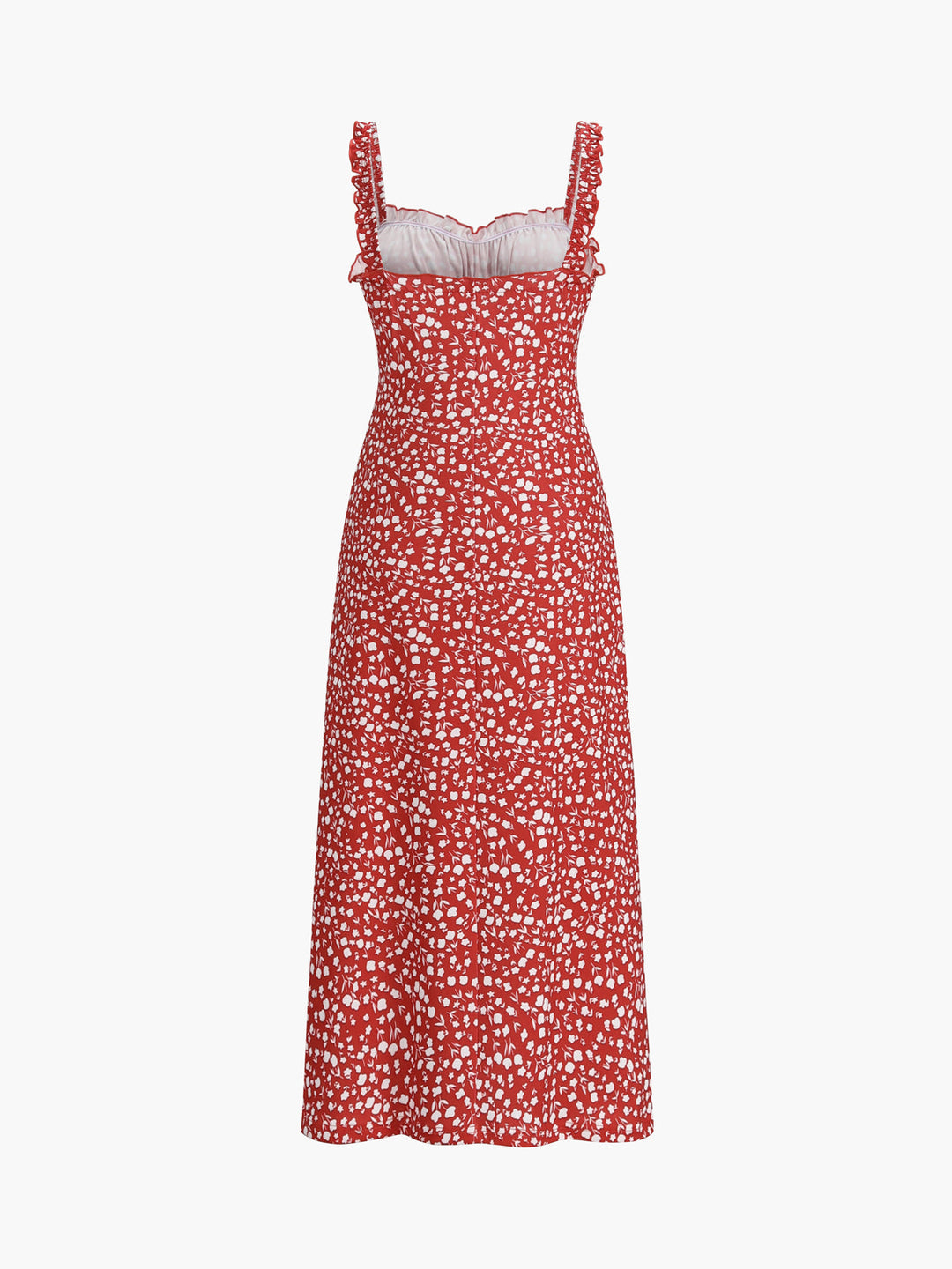 Robe Mi-Longue Bohème Fleurie Vacances