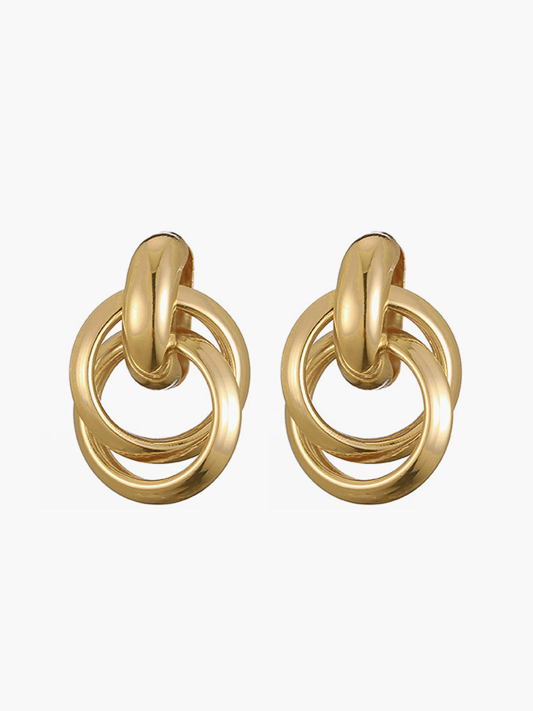 Boucles d'Oreilles Multi-Anneaux