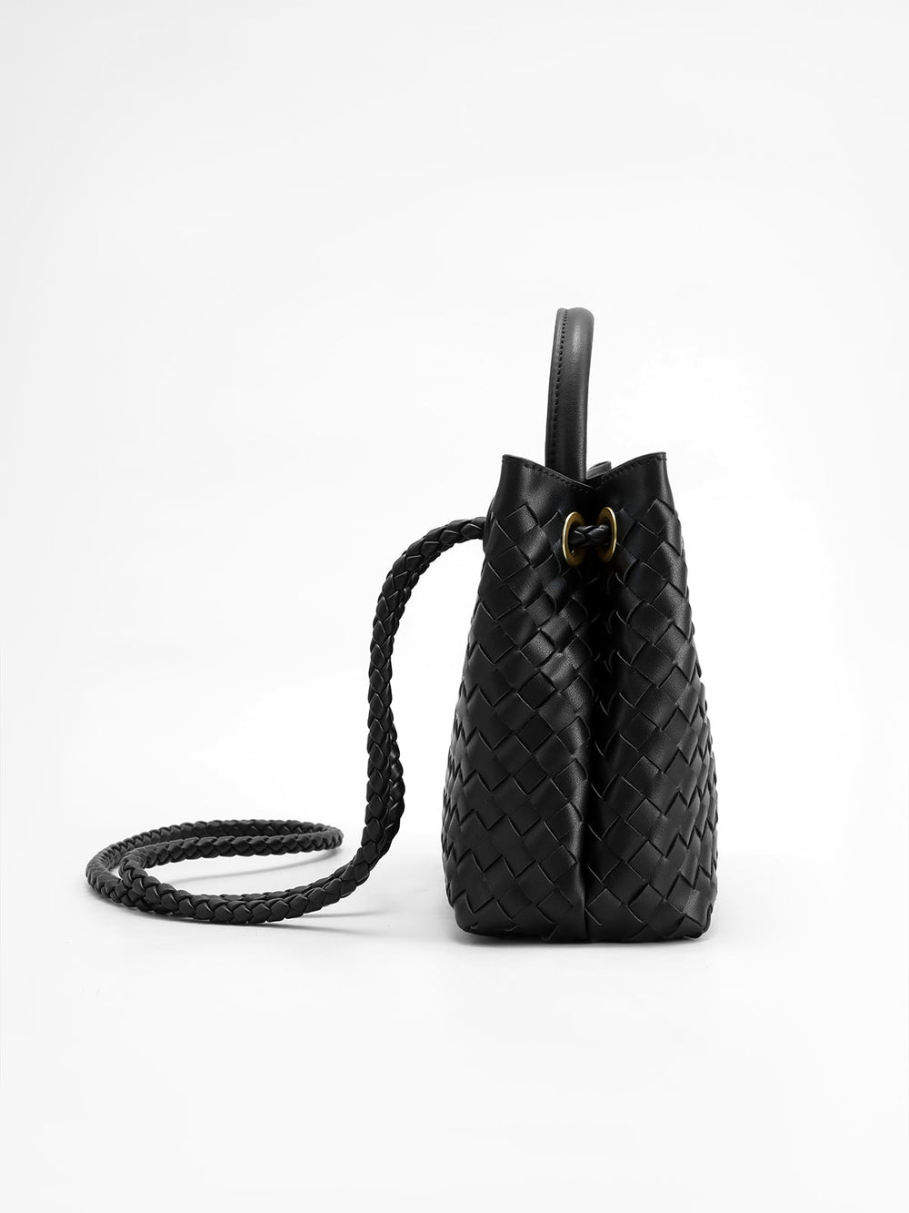 Sac à main à détail torsadé en métal