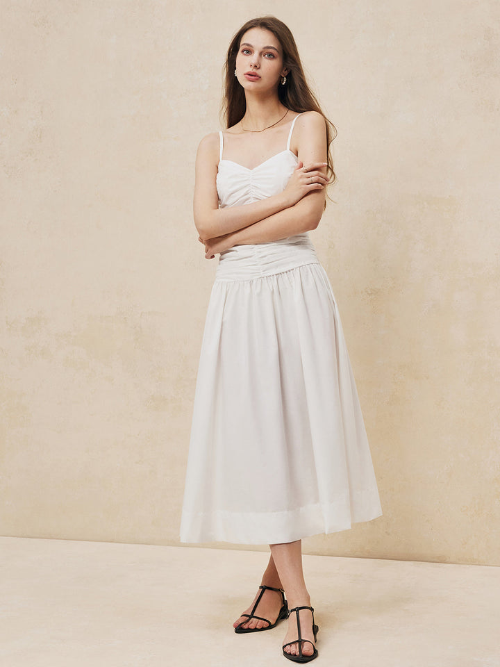 Serendipity Robe Longue à Ruchés