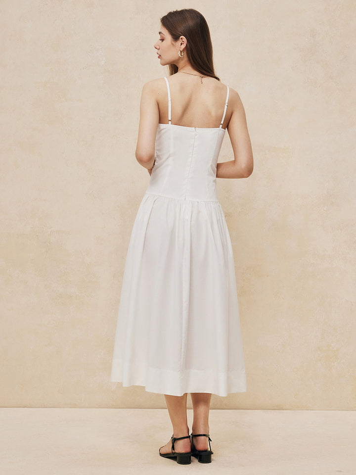 Serendipity Robe Longue à Ruchés