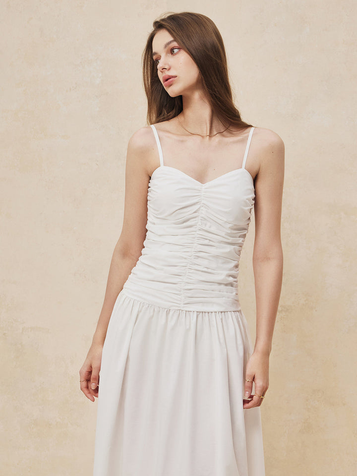 Serendipity Robe Longue à Ruchés