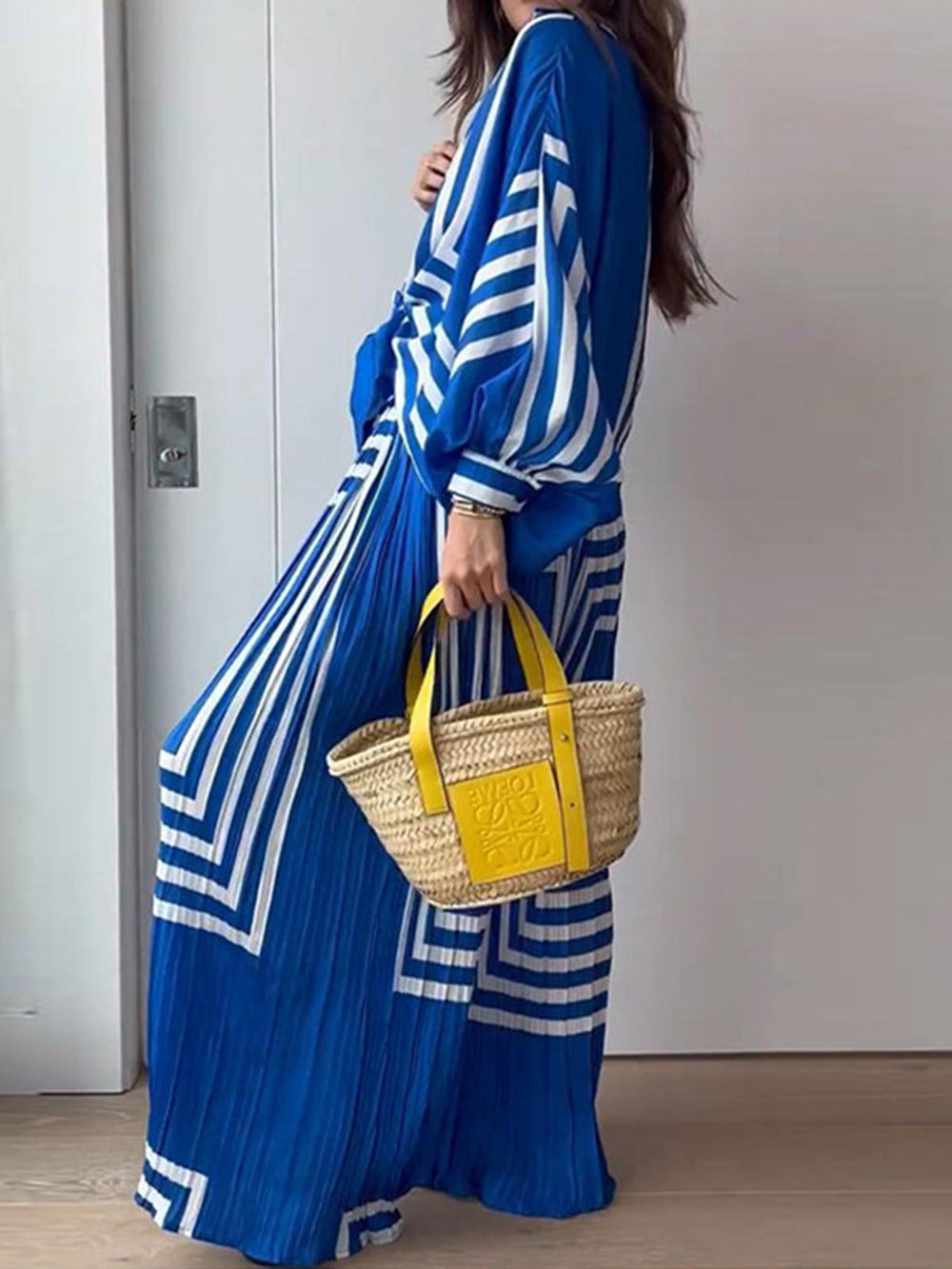 Ensemble Pantalon Vacances Imprimé Oversize