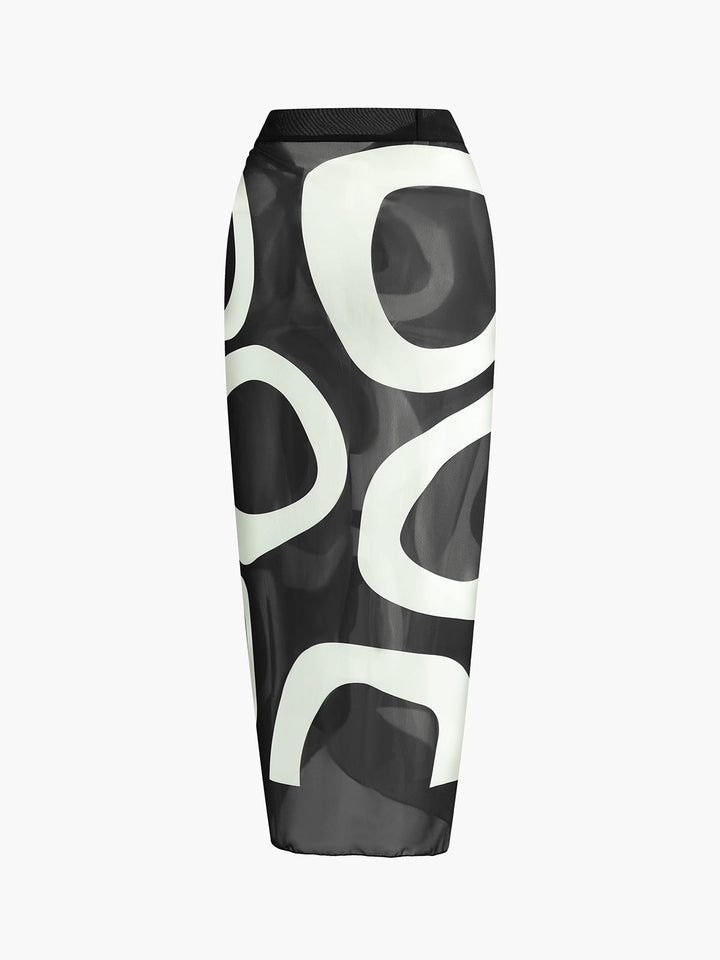 Brassière Maillot de Bain à Col Montant et Dos Nu
