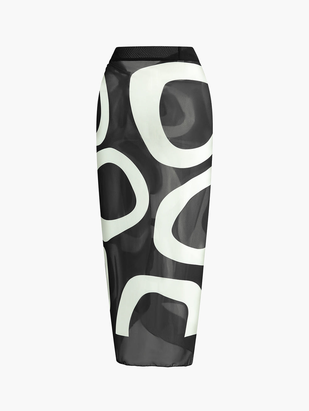 Couvre-maillot en mousseline nouée