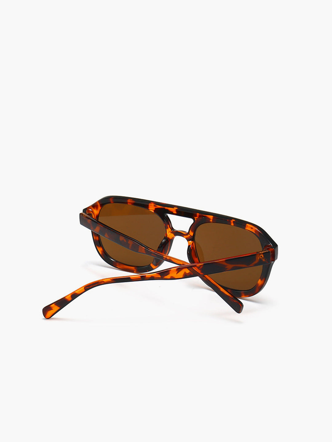 Lunettes de soleil imprimé léopard