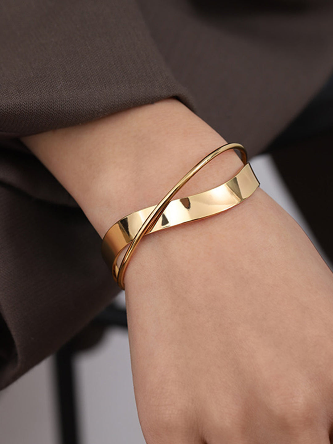 Bracelet Simple Bouche Plate