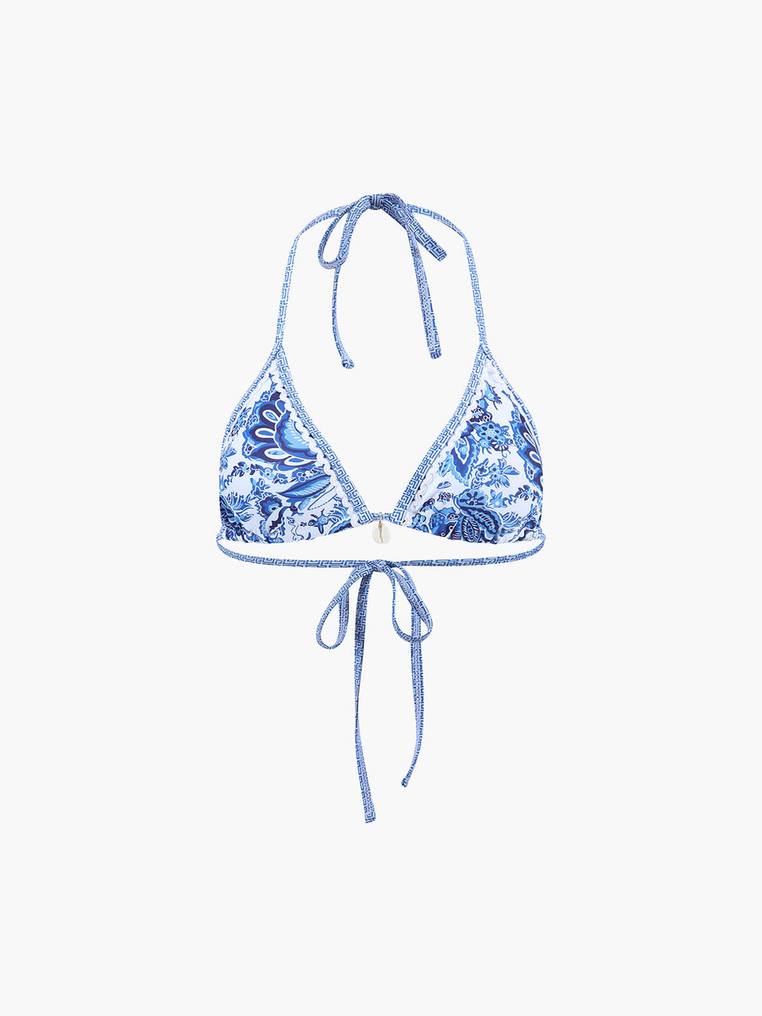 Ensemble Bikini noué à bretelles imprimé