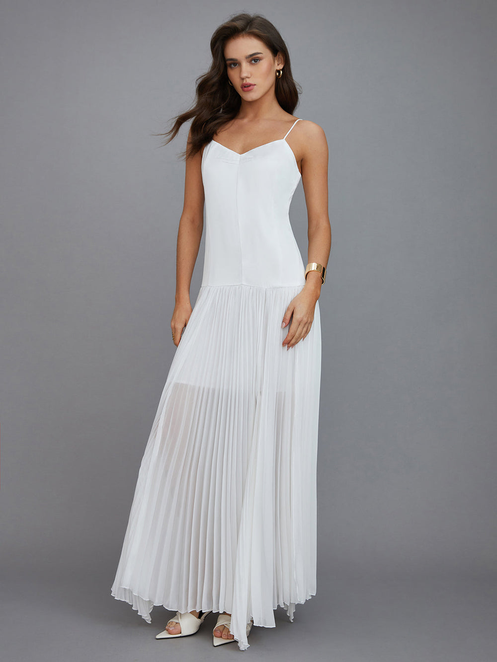 Robe Longue de Vacances Semi-Transparente