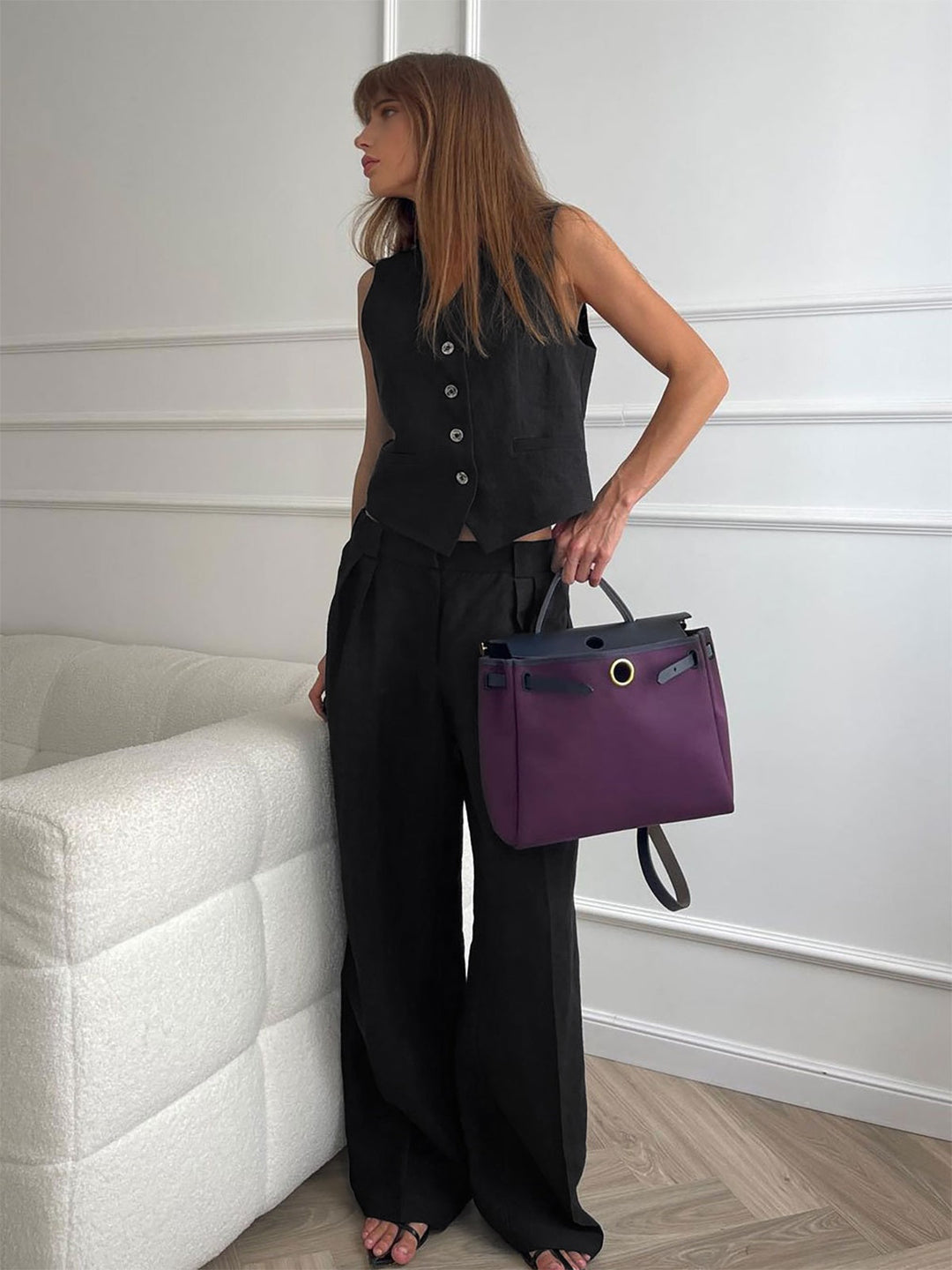 Ensemble Pantalon Coton & Lin