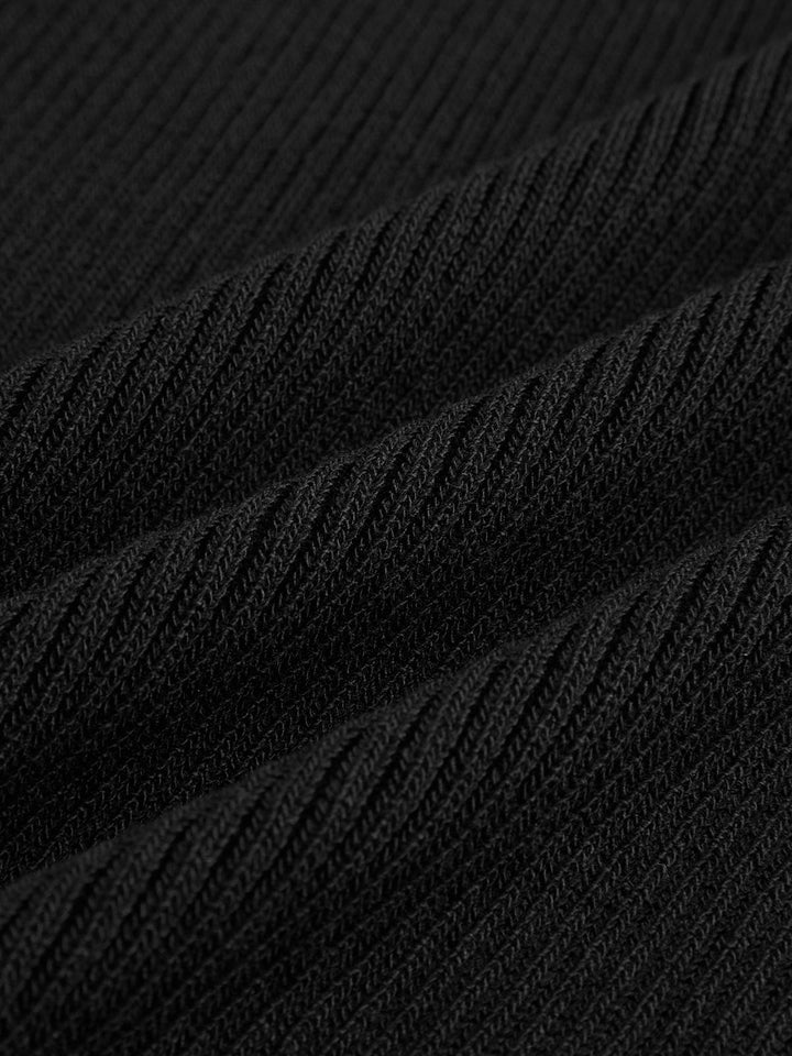 Gilet sans manches ajusté à bordure contrastée