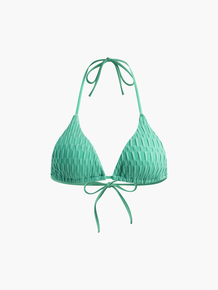 Ensemble Bikini Noué à Encolure Carrée Solide