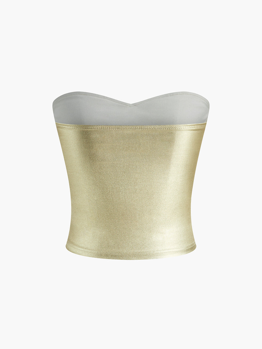 Top Bandeau Vintaged en Purl
