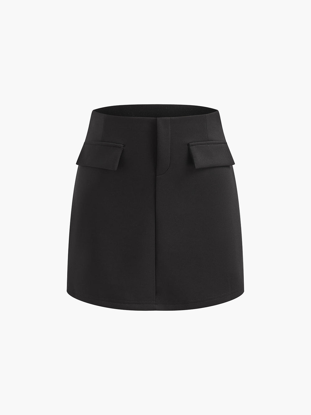 Ensemble Jupe Sans Manches à Poches Étroite